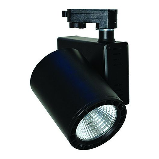 Girard sudron jacinto - projecteur sur rail led Ø99 x 148 35w 4000k 3150lm 36° noir