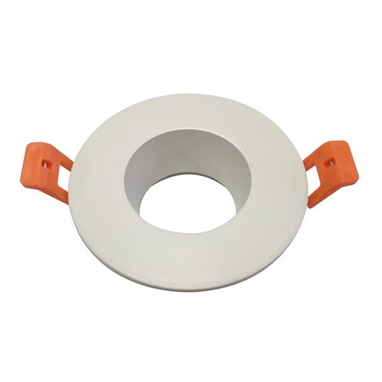 Girard sudron encastr. d.90mm cut.75mm blanc pour module downlight à visser 10w