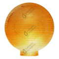 Girard sudron globe d.100 strie ambre p de vis 31,5mm