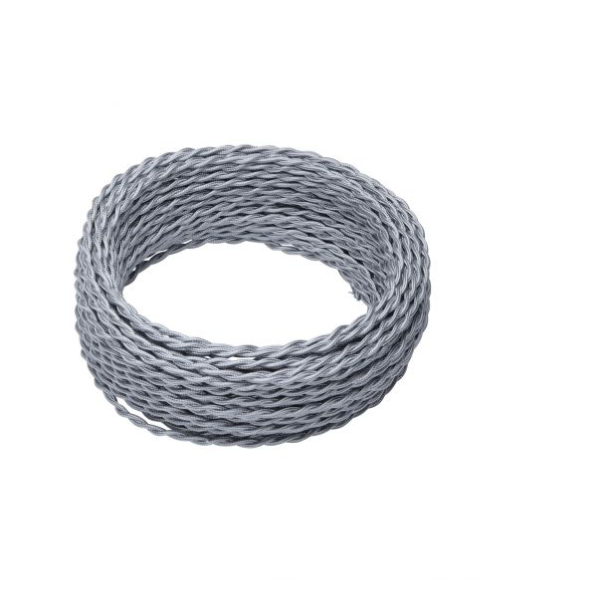 Girard sudron cable torsad.equip.int.rayon.2x0.5 gris