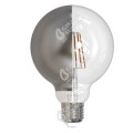 Girard sudron globe d95 filament led "latéral argent" 8w e27 2700k 950lm dim.