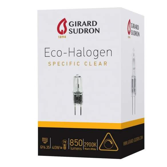 Girard sudron specific eco-halo 40w gy6,35 2900k 850lm