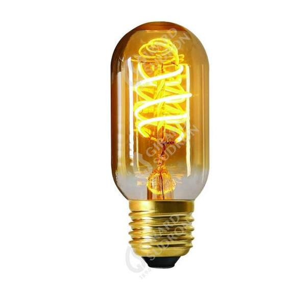 Girard sudron tube t45 filament led twisted 4w e27 2000k 200lm dim. amb. 