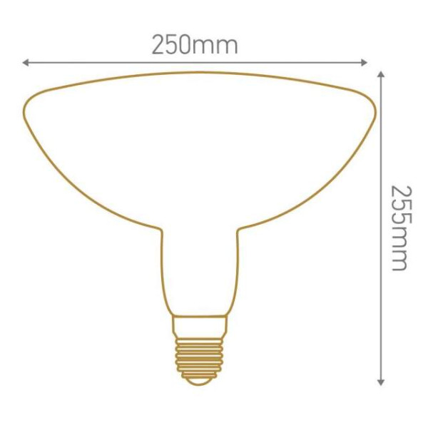 Girard sudron ampoule conique filament led e27