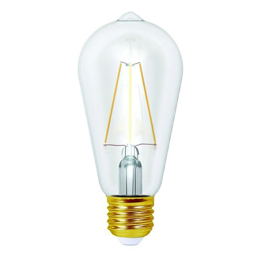 Girard sudron ecowatts - ampoule led edison vintage e27 4w=40w blanc chaud  blister