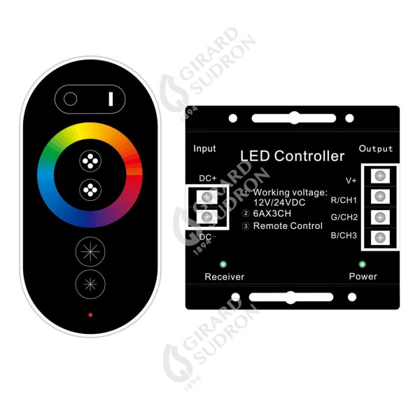 Kamet  controleur dalles rgb