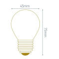 Girard sudron opale filament led g45 e27 5w 