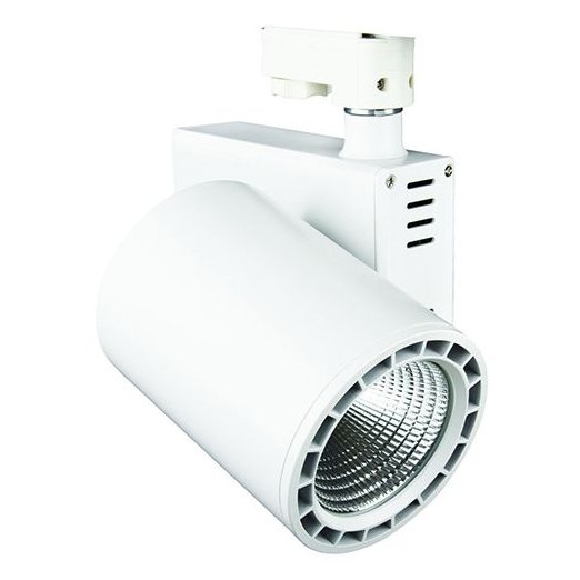 Girard sudron jacinto - projecteur sur rail led Ø99 x 148 35w 4000k 3150lm 36° blanc