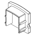 Girard sudron embouts pour profile aluminium 17x15.5