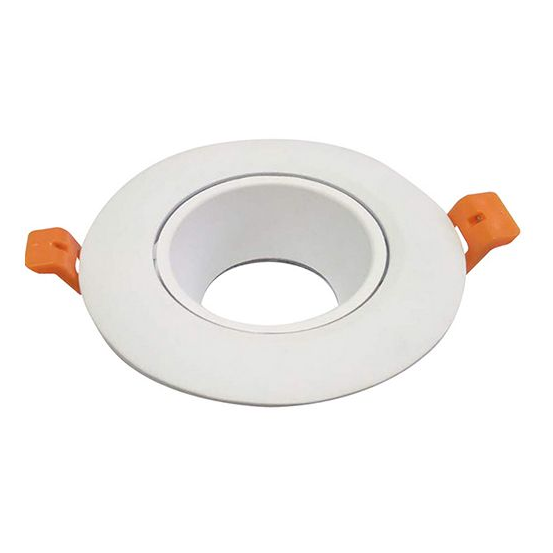 Girard sudron encastr. d.105mm cut.90mm blanc pour module downlight à visser 10w