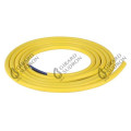 Girard sudron câble pvc rond 2 x 0.75mm² l.2m jaune citron