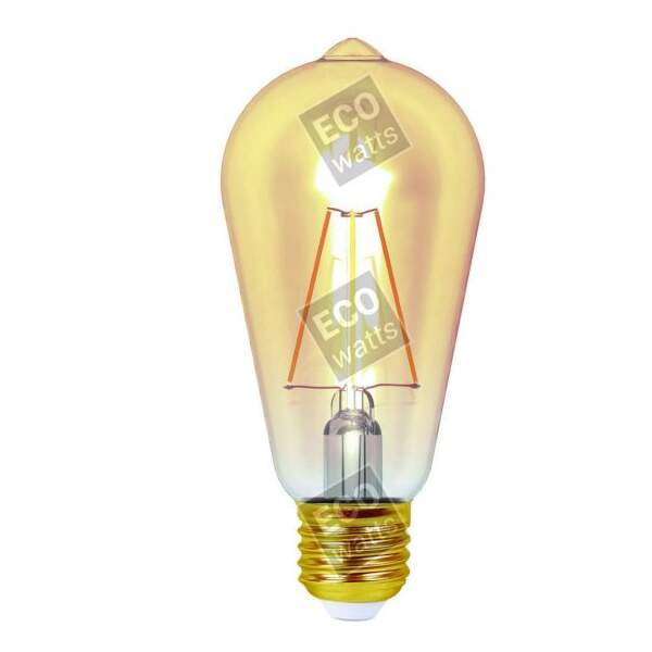 Girard sudron ecowatts - ampoule led edison vintage e27 4w 