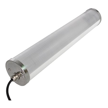 Girard sudron sinope - réglette étanche led ip 68 Ø100x610 30w 4000k 3600lm 120° dépoli