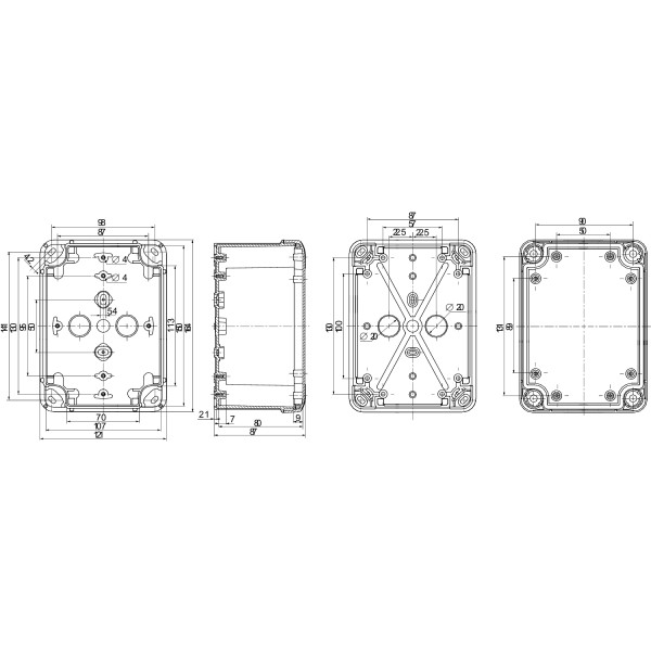 Bte ind.164x121x87 PC