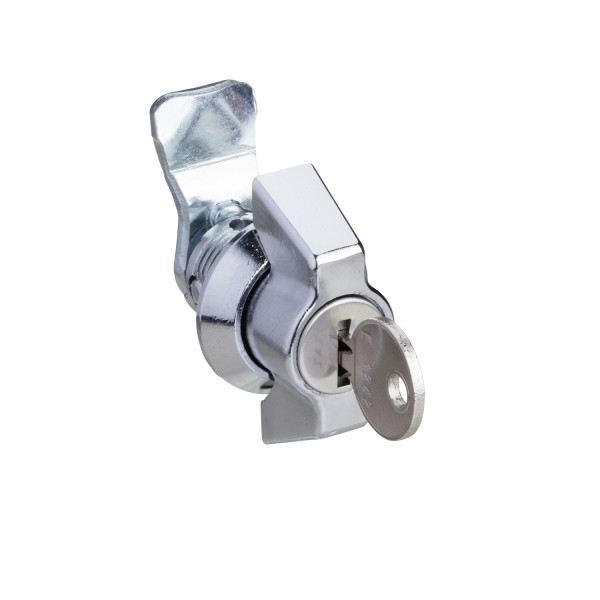 Serrure bouton chromé 1242E