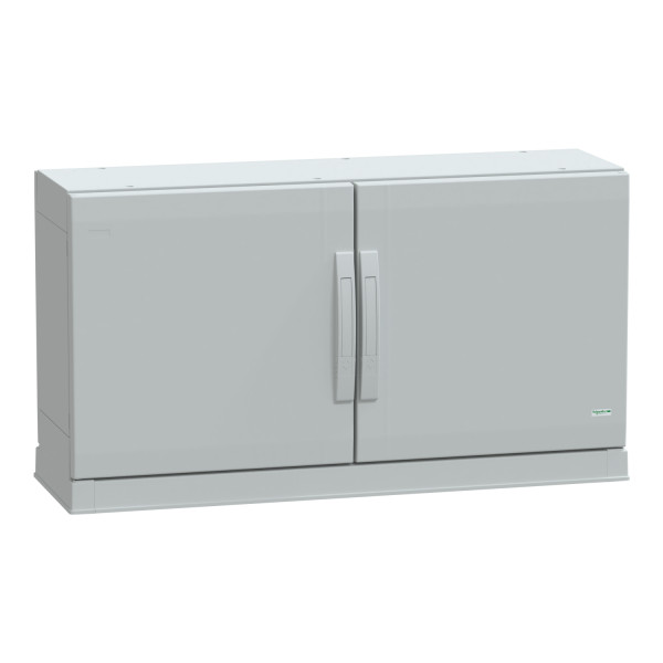 Thalassa pla - armoire polyester socle 500x1000x320 - ip54 ral 7035