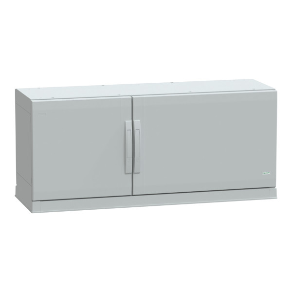 Thalassa pla - armoire polyester socle 500x1250x420 - ip54 ral 7035