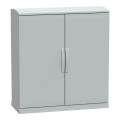 Thalassa pla - armoire polyester socle +toit 1000x1000x420 - ip44 ral 7035