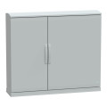 Thalassa pla - armoire polyester socle + toit 1000x1250x320- ip44 ral 7035