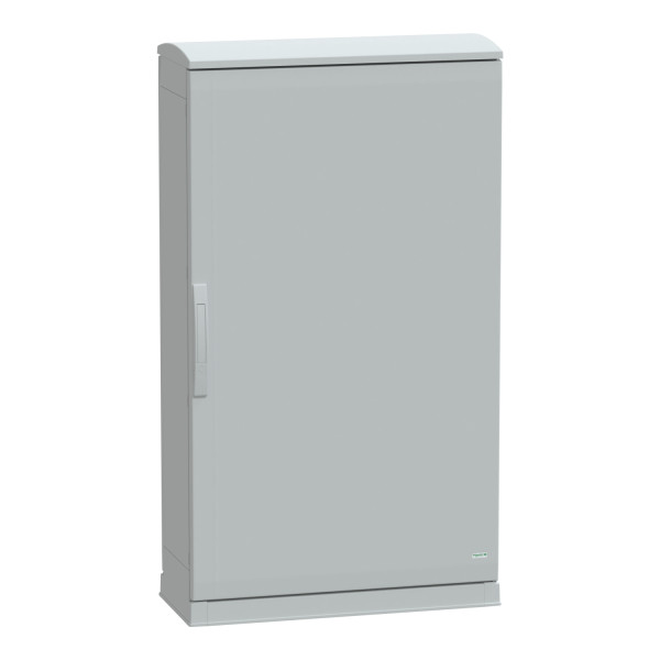 Thalassa pla - armoire polyester socle + toit 1250x750x320- ip44 ral 7035