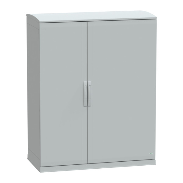 Thalassa pla - armoire polyester socle + toit 1500x1250x620- ip44 ral 7035