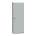 Thalassa pla - armoire polyester socle + toit 2000x750x420- ip44 ral 7035