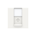 Schneider unica2 - prise rj45 simple - cat 6 stp - 2 mod - blanc - méca seul