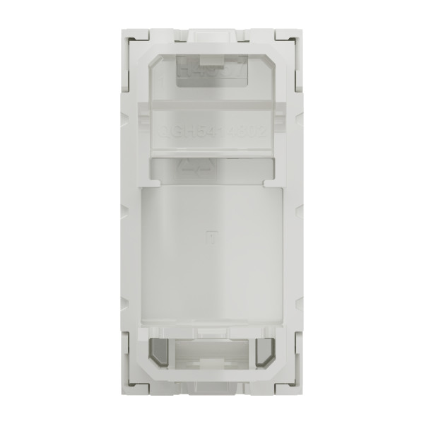 Schneider unica2 - prise pour 1 rj45 s-one - 1 mod - blanc - méca seul