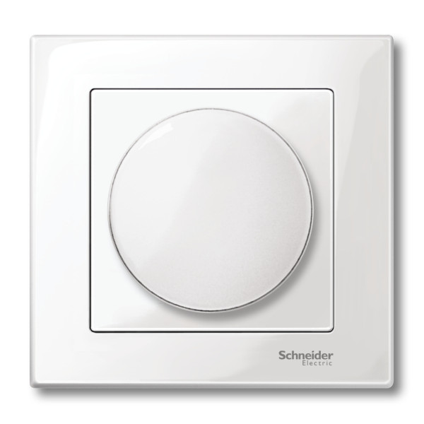 Enjoliveur Blanc Polaire pour Interrupteur Rotatif Merten System M Schneider Electric – IP20