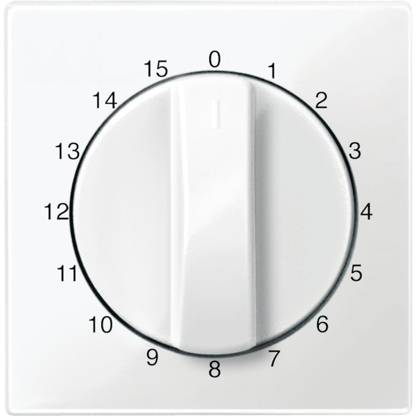 M-Plan Blanc, enjoliveur minuterie rotative 15 minutes
