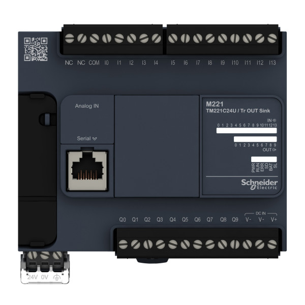 Controleur m221-24es tr.n pn