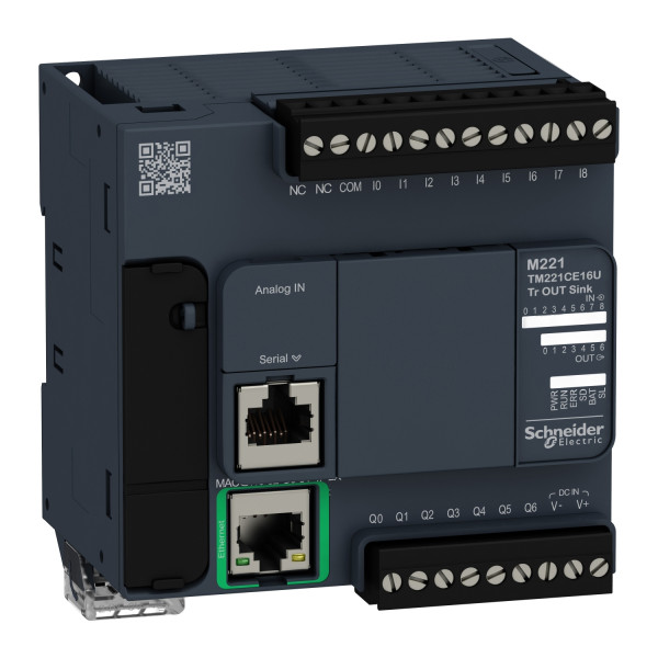 Controleur m221-16es tr.n pn ethernet