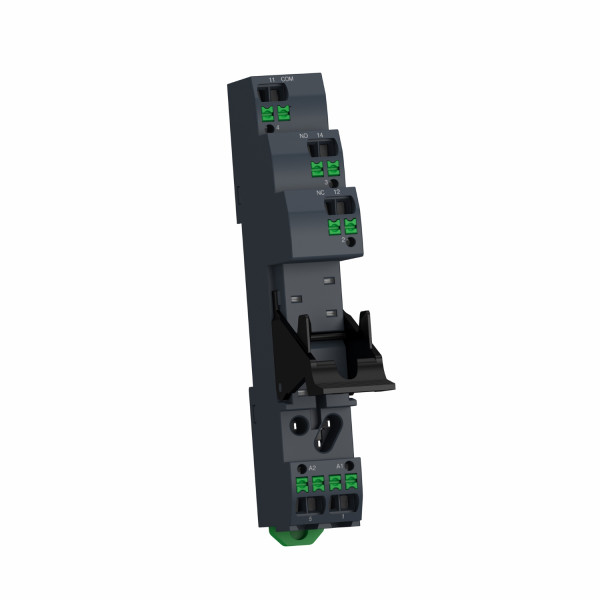Rsz push-in socket with clamp, separate contact, for rsb1 relays - Schneider Electric - RSZE05P Rsz push-in socket with clamp, separate contact, for rsb1 relays - Schneider Electric - RSZE05P