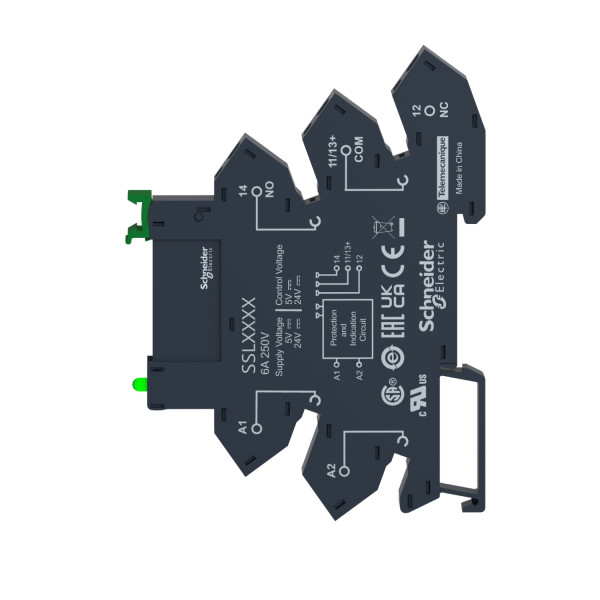 Zelio ssl relay module,output 0.1a zelio ssl solid state relay and