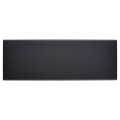 Façade confidence laiton noir mat triple horizontale ouverture pour chargeur double usb 1 média 1 tv 