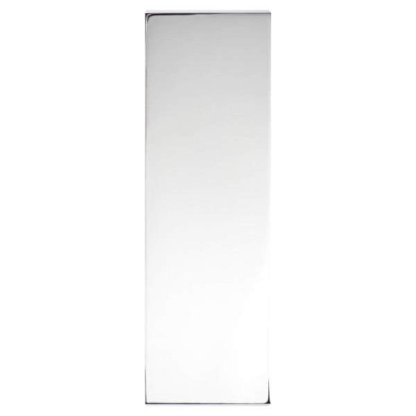 Façade confidence laiton chrome miroir étroite longue 1 basculeur+led éloigné magnétique