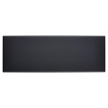 Façade confidence laiton noir mat triple horizontale 2 basculeurs 1 prise schuko 1 prise schuko 