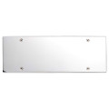 Façade confidence laiton chrome miroir triple horizontale prise schuko 1 média prise tv à vis