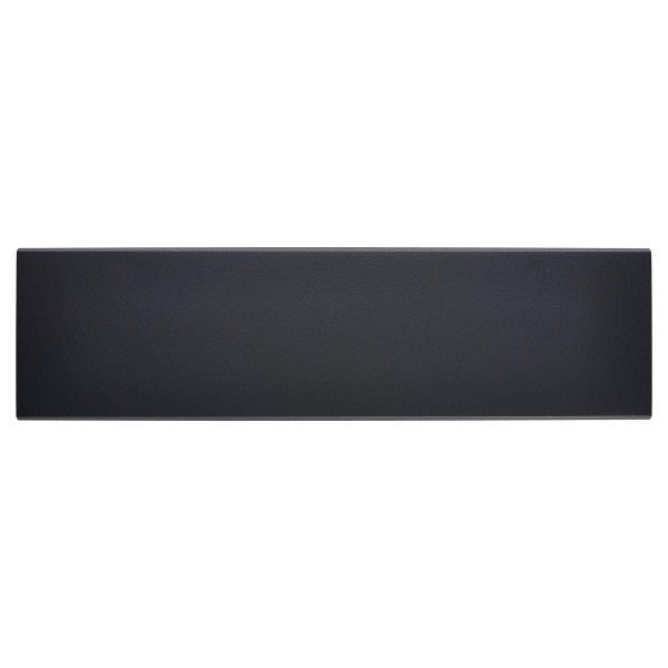 Façade confidence laiton noir mat quadruple horizontale 3xprise schuko 2p+t ouverture pour chargeur double usb 