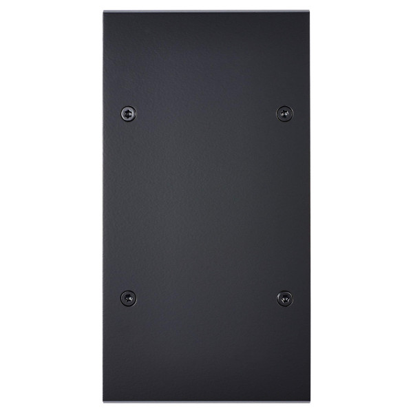 Façade confidence laiton noir mat double verticale prise de courant 2p+t ouverture pour chargeur double usb à vis