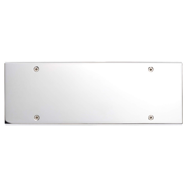 Façade confidence laiton chrome miroir triple horizontale prise schuko prise schuko prise tv à vis