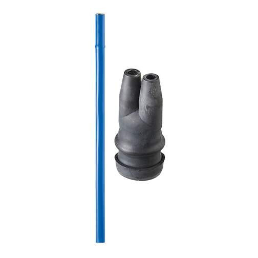 Lot de 10 gaines bleues interieures 40 cm d