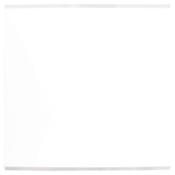 Façade  Confidence Laiton Blanc  simple guichet lumineux porte (149-413M)