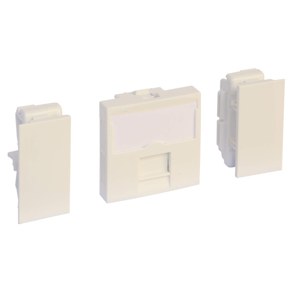 Planet Wattohm - Prise RJ45 catégorie 5e 8 contacts (UTP) 2 modules