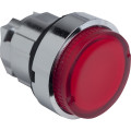 Harmony tête de bouton poussoir lumineux - Ø22 - rouge - pour BA9s