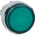 Harmony tête de bouton poussoir lumineux - Ø22 - vert - pour BA9s