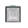 Harmony tête pour bouton-poussoir lumineux carré - Ø22 - pour étiquette - blanc