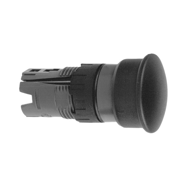 tête pour bouton poussoir diam 24 mm diam 16 noir