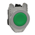 Harmony xb4 - bouton poussoir à impulsion - ø22 - flush - vert - 1f - vis étrier