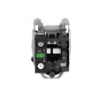 Harmony xb4 - bouton tournant à crosse - ø22 - flush - 2 pos fix - noir - 1f